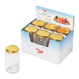 Tala Round Preserving Jar With Gold Screw Top Lid 384g