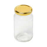 Tala Round Preserving Jar With Gold Screw Top Lid 384g