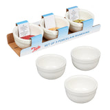 Tala Set Of 3 Mini Porcelain Ramekins