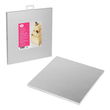 Tala Square Silver Cake Drum 25cm 10 inch