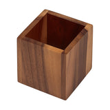 Tala Small Square Storage / Display Box in Lacquered Acacia - 100x100x100mm
