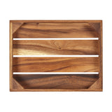 Tala Rectangular Serving / Display Crate in Lacquered Acacia - 254x330x50mm