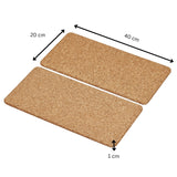 The Tala Set of 2 Rectangular Cork Hot Pot Stands