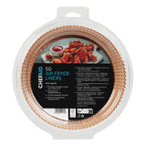 Chef Aid Round Paper Air-Fryer Liners Pack of 50