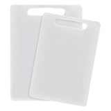 Chef Aid White Chopping Board Set Multipurpose Anti-Slip Surface Easy to Clean and Dishwasher Safe