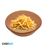 Chef Aid Round Paper Air-Fryer Liners Pack of 40