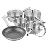Tala Performance Classic 5 Piece Cookware Set 14 /16 /18 /20cm Pots and 24cm Pan