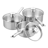 Tala Performance Classic 3 Piece Cookware Set 16cm 18cm 20cm
