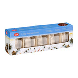 5 Clip Top Spice Jars