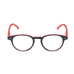 Manicare Reading Glasses +3 Rounded Red/Grey