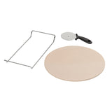 Tala 32cm Pizza Stone With Pizza Cutter