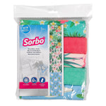 Sorbo Microfibre 5 Pack Botanic Print Cloths