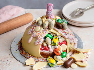 Easter Egg Smash Pinata Cake