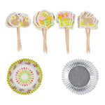 Tala Easter 24 Cupcake Cases and Toppers -  Bunny