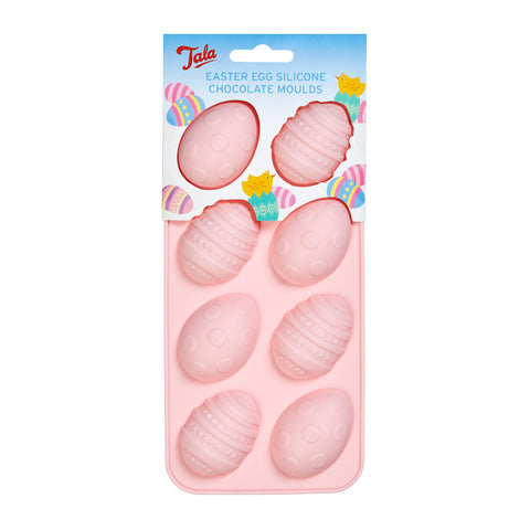 Tala Easter Egg Chocolate mould Pink 8 eggs