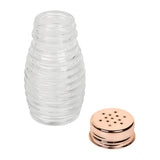 Tala Glass Salt and Pepper Shaker 85ml Rose Gold Lid