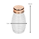 Tala Glass Salt and Pepper Shaker 85ml Rose Gold Lid