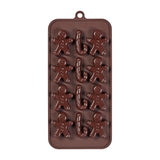 Tala Silicone Christmas Chocolate Moulds - Gingerbread Men & Candy Canes