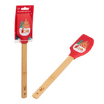 Tala Xmas Tobogganing Gingerbread Man Silicone Spatula with bamboo handle