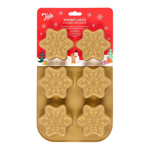 Tala Christmas Silicone snowflake cake mould