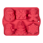 Tala Silicone 6 holes Christmas cake mold