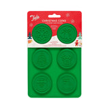Tala Silicone 6 holes Christmas cookie mould
