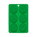 Tala Silicone 6 holes Christmas cookie mould