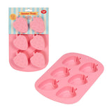 Tala 6 hole Strawberry ice mould