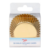 Tala 30 Cupcake Foils Gold 7x3cm