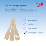 Tala FSC¨ Set Of 3 Beech Spatulas