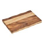 Tala Rectangular Wavy Board in Natural Acacia