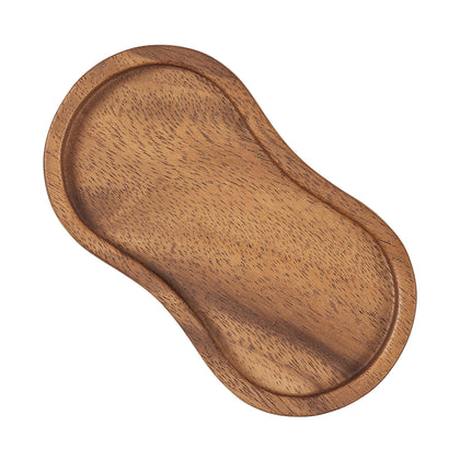Tala Mill Rest for 2 Mills in Lacquered Acacia - 160x85x15mm