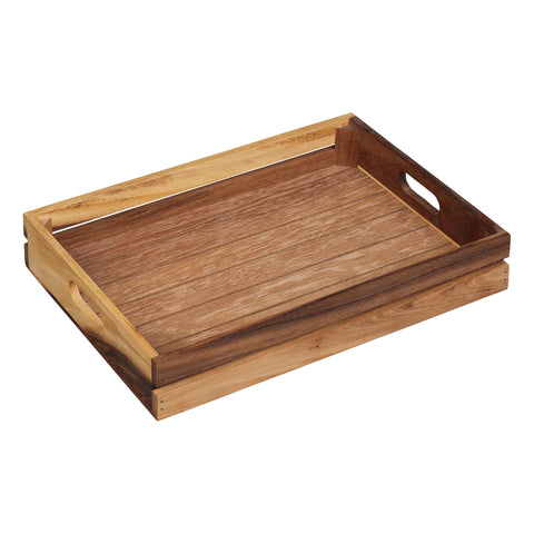 Tala Large Crate - Plain in Natural Acacia