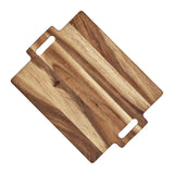 Tala Double Handled Square Board in Natural Acacia