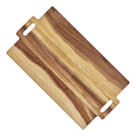 Tala Double Handled Large Rectangular Board in Natutral Acacia - 565x305x15mm