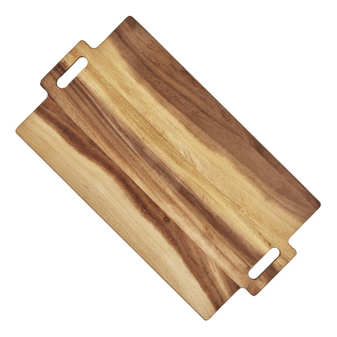 Tala Double Handled Large Long Board in Natural Acacia