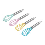 Tala Stainless Steel Mini Whisk With Silicone Head Display 24