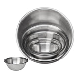 Chef Aid S/S Bowl 136.2mm Bk Approx 0.42l