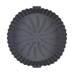 Chef Aid Round Air-Fryer Liner 21cm Dia.X 4cm Grooved Base for Increased Air-Flow Easy Cleaning