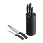 Chef Aid 5pc Soft Touch Knife Block Set