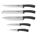 Chef Aid 5pc Soft Touch Knife Block Set