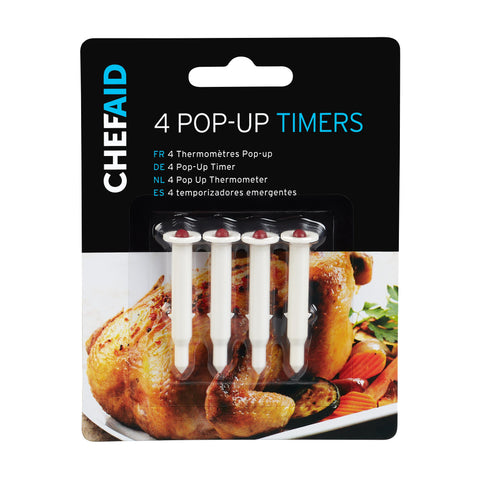 Chef Aid Pop Up Timers (set of 4)