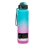 Chef Aid 1 Litre Ombre Water Bottle with drinking targets