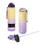 Chef Aid 1 Litre Ombre Water Bottle with drinking targets