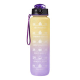 Chef Aid 1 Litre Ombre Water Bottle with drinking targets