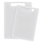 Chef Aid White Chopping Board Set Multipurpose Anti-Slip Surface Easy to Clean and Dishwasher Safe