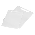 Chef Aid White Chopping Board Set Multipurpose Anti-Slip Surface Easy to Clean and Dishwasher Safe
