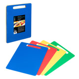 Chef Aid Multi Colour Chopping Board Set Multipurpose Anti-Slip Surface