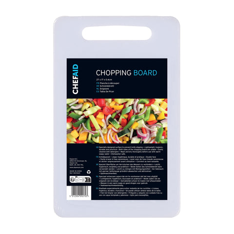 Chef Aid White Chopping Boards 27x17cm