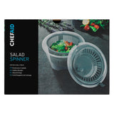Chef Aid Salad Spinner - 24.5cm dia x 16cm height
